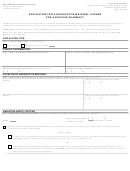 Form F-45012 - Application For A Radioactive Material License For A Nuclear Pharmacy