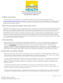 Form Dh-mqa 1128 - Application For Licensure As Certified Optometrist