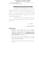 Applications For The Posts Of Law Clerks - High Court Of Himachal Pradesh