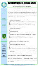 Trade Licence Application Checklist - Government Of The British Virgin Islands