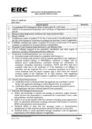 Form 1 - Checklist Of Requirements For Res License Application