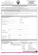 Form No: 1317 - Air Traffic Controller Licence - State Of Kuwait Directorate General Of Civil Aviation