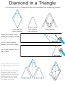 Diamond In A Triangle Printable pdf