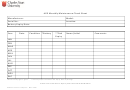 Aed Monthly Maintenance Check Sheet