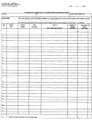 Schedule D (form Att-75) - Schedule Of Cigars Sold To Federal Military Installations