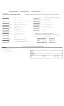 Form It-101 - Order For Income Tax Forms