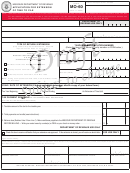 Form Mo-60 Draft - Application For Extension Of Time To File