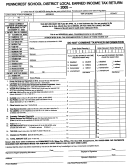 Local Earned Income Tax Return - Penncrest School District - 2005