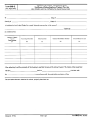 Form 669-D - Certificate Of Subordination Of Federal Tax Lien Printable pdf