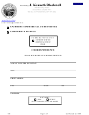 Form 593 - Correspondence - Ohio Secretary Of State