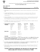 Form Rd-107a - Instructions For Preparing And Filing Convention And Tourism Tax Return (Food Establishments) Printable pdf