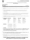 Form Rd-106a - Instructions For Preparing And Filing Convention And Tourism Tax Return (Hotel/motel) Printable pdf