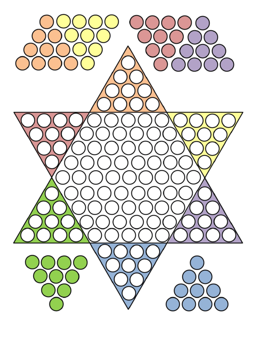 Chinese Checkers Game Template