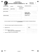 Form 7587 - Intertrack Wagering Admissions Tax