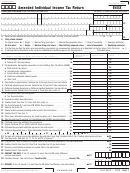 California Form 540x - Amended Individual Income Tax Return - Ca Franchise Tax Board - 2000