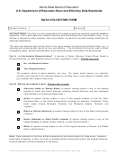 Data Collection Form - Illinois State Board Of Education