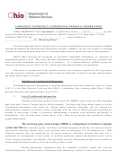 Personal Information Confidentiality Agreement Template - Ohio Department Of Veterans Services