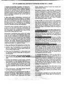 Form L-1040es - Declaration Of Estimated Income Tax - City Of Lansing