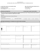 Form Dch-0855 - Application To Establish Delayed Registration Of Foreign Birth