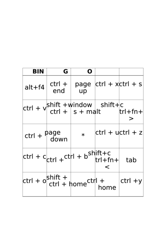 Custom Bingo Cards Printable pdf