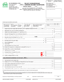Business Income Tax Return - City Of Marysville - 2015