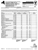Quarterly Schedule T (form St-100.8) - Consumer's Utility Tax For Telephone Services, Telephone Answering Services, And Telegraph Services
