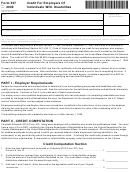 Form 307 - Credit For Employers Of Individuals With Disabilities - 2000