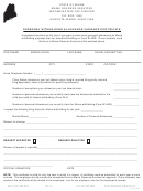 Personal Withholding Allowance Variance Certificate Form