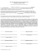 Nys Form Nf-aob - New York Motor Vehicle No-fault Insurance Law Assignment Of Benefits