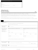 Fillable Official Form 410 - Proof Of Claim - United States Bankruptcy Court Printable pdf