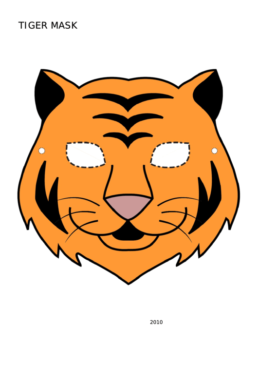 Top Tiger Mask Templates Free To Download In PDF Format