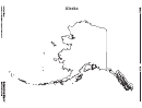Alaska Map Template
