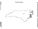 North Carolina Map Template