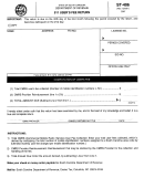 Tax return extension request