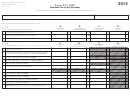 Form Ct-1120k - Business Tax Credit Summary - 2014
