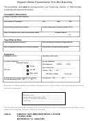 Magnetic Media Transmittal For New Hire Reporting - State Of Virginia