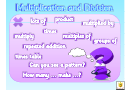 Multiplication And Division Word Mat Template