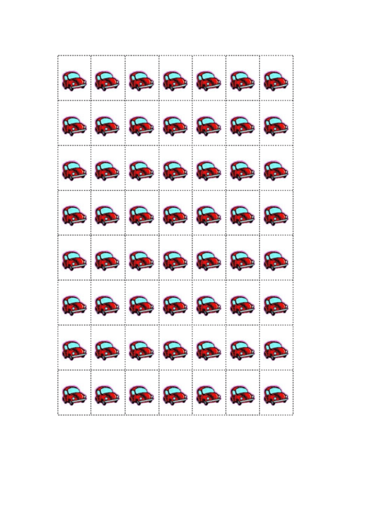 Car Sticker Template printable pdf download