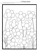Flower Potty Chart