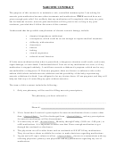 Narcotic Contract Template Printable pdf