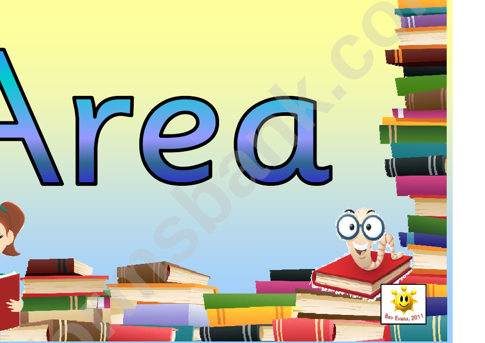 Reading Area Poster Template