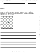 Grade 6 Math Worksheet Printable pdf