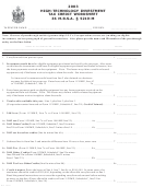 High-technology Investment Tax Credit Worksheet - Maine Revenue Services - 2003