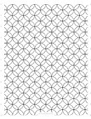 Overlapping Circles Graph Paper