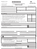 Schedule Rr-E (Form 41a720rr-E) - Application And Credit Certificate Of Income Tax/llet Credit Railroad Expansion Printable pdf