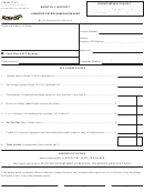 Form 72a161 - Monthly Report For A Liquefied Petroleum Gas Dealer