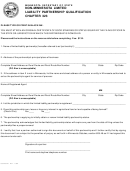 Form 05940646 - Non-minnesota Limited Liability Partnership Qualification Chapter 323 - 1998