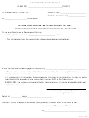 Form 60-047 - Application For Release Of Inheritance Tax Lien - 1998