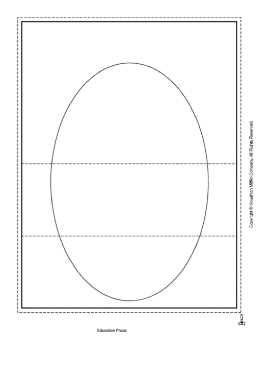 Simple Face Template Printable pdf