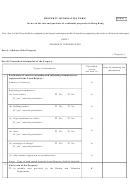 Form 1 - Property Information Form